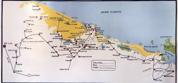 Mapa dos principais pontos turísticos