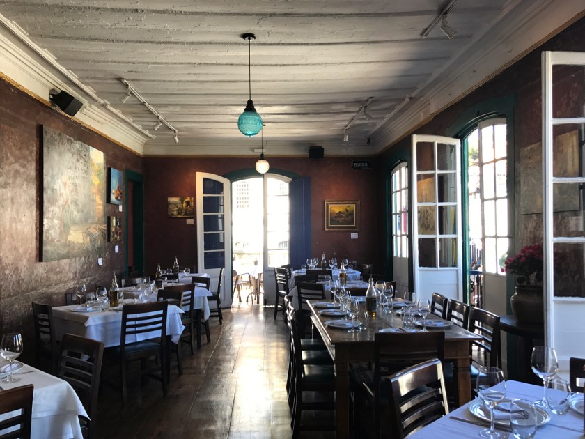 Um dos ambientes internos