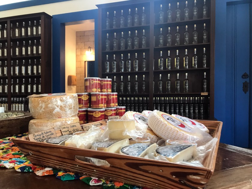 Produtos artesanais na loja