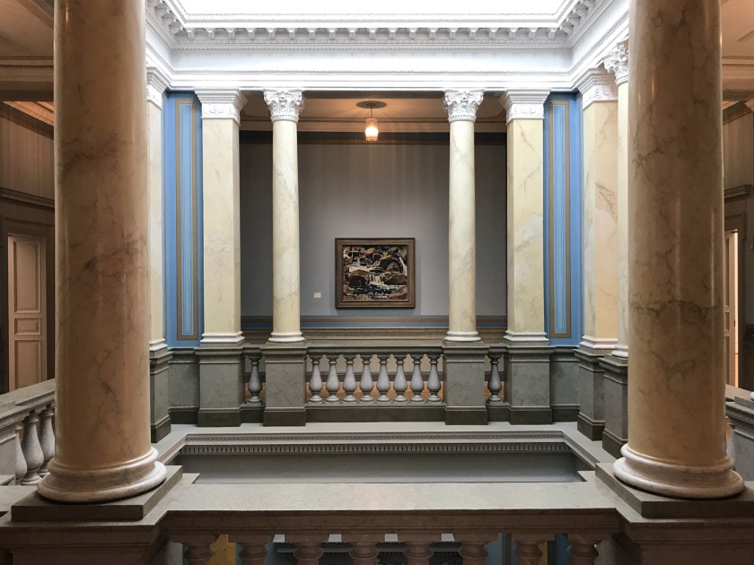 Interior do edifício Villa Planta