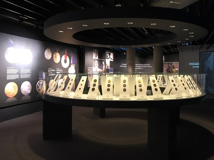 Exposição das medalhas