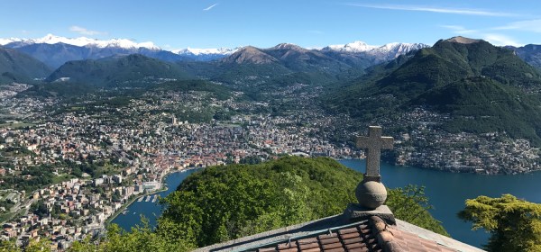 Vista de cima da igreja