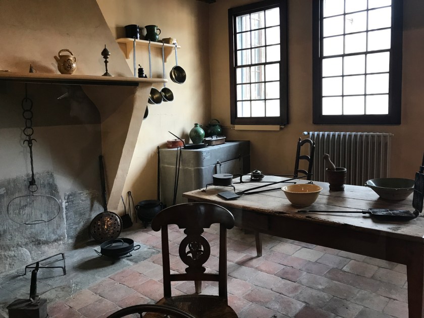 Cozinha antiga da casa