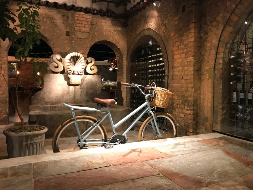 Decoração do restaurante