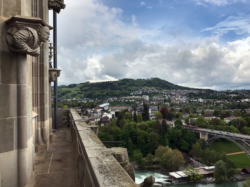 Vista da torre da catedral