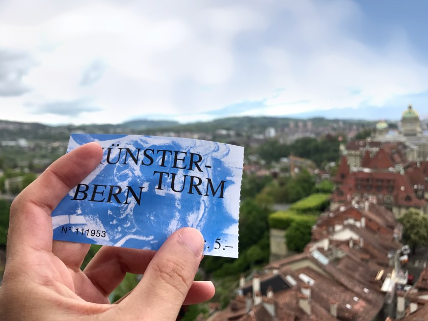 Ingresso para subida na torre