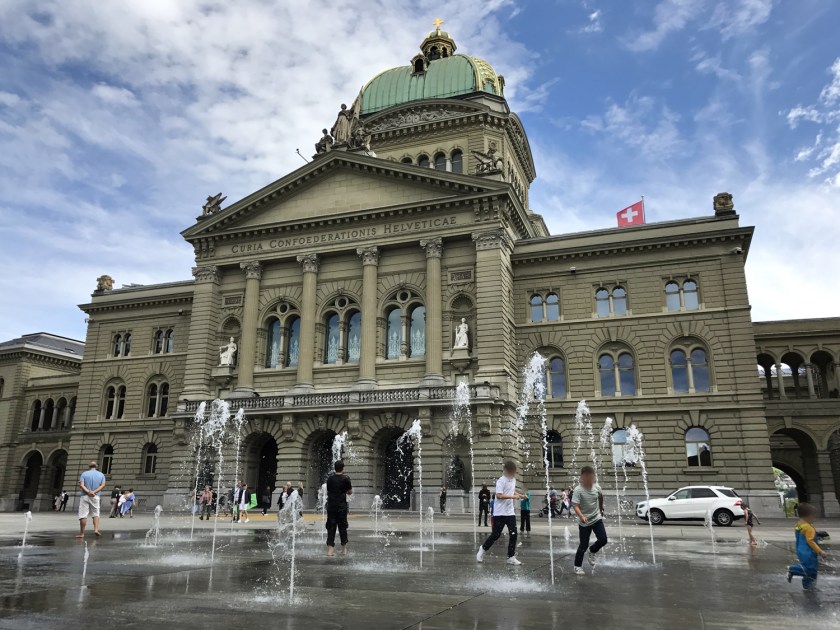 Bundeshaus, onde funciona o Parlamento