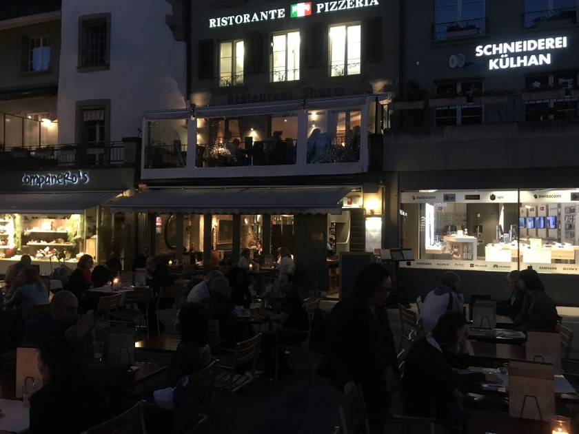 Ambiente externo a noite