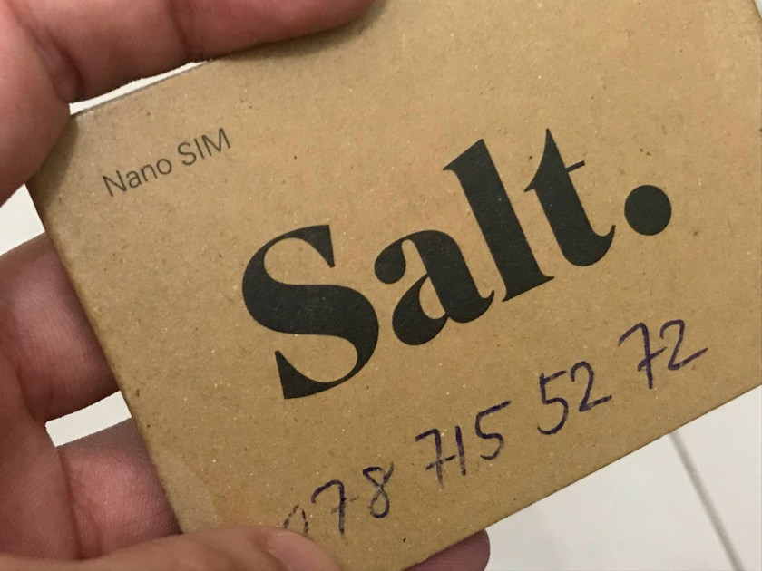 Empresa de telefonia Salt.