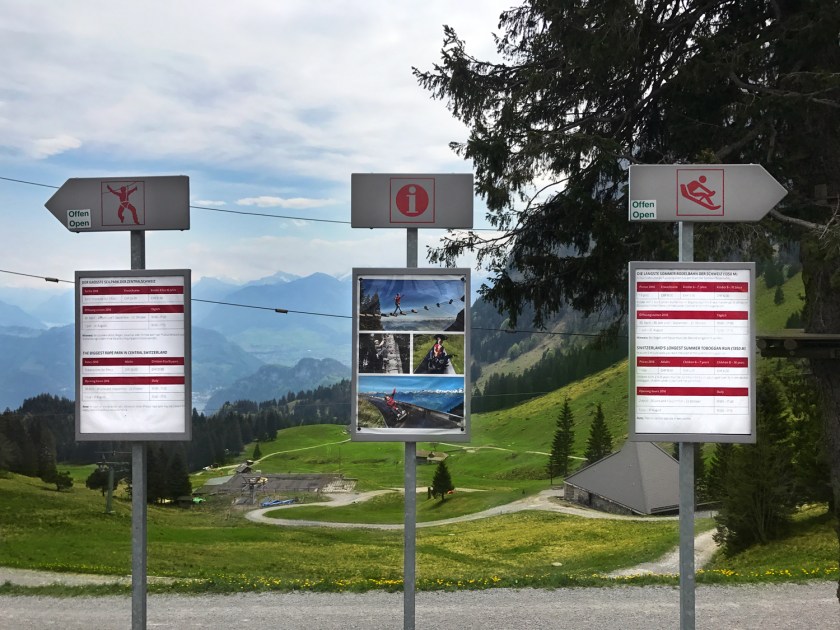 Atividades radicais na Fräkmüntegg