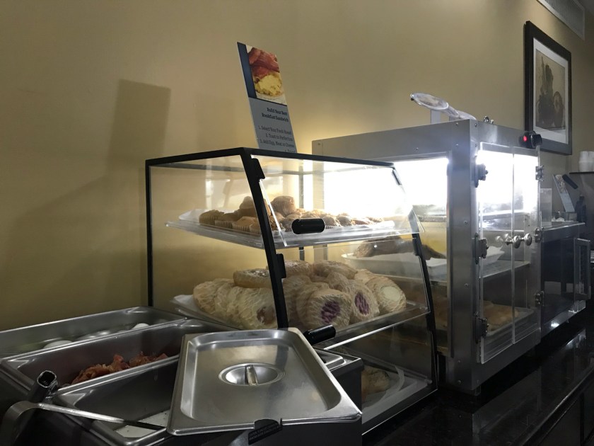 Parte quente do café da manhã