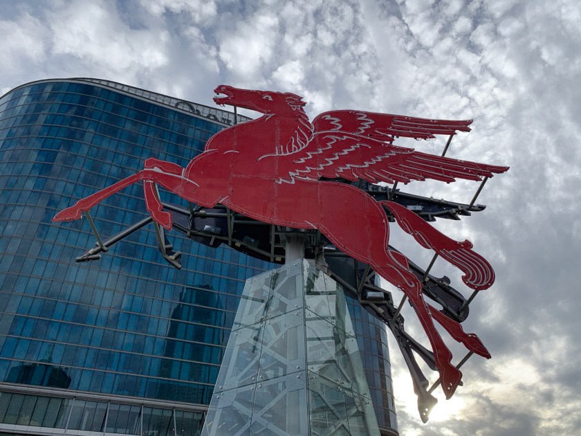 Pegasus Red Flying Horse