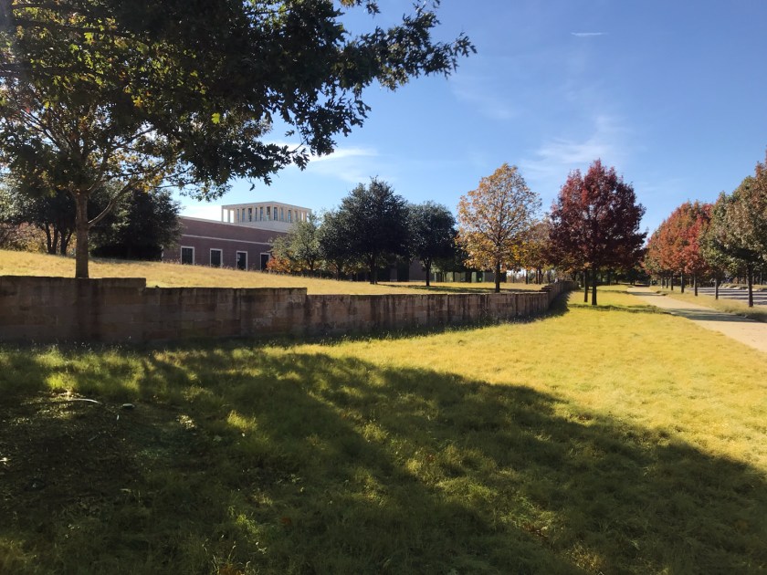 Parque onde fica o museu