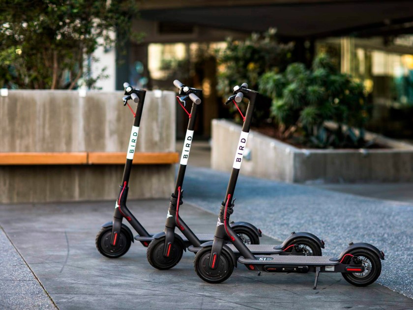 Aluguel de patinetes