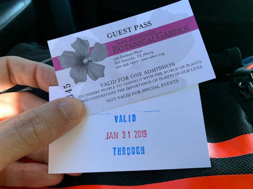 Cortesias recebidas do Visit San Antonio