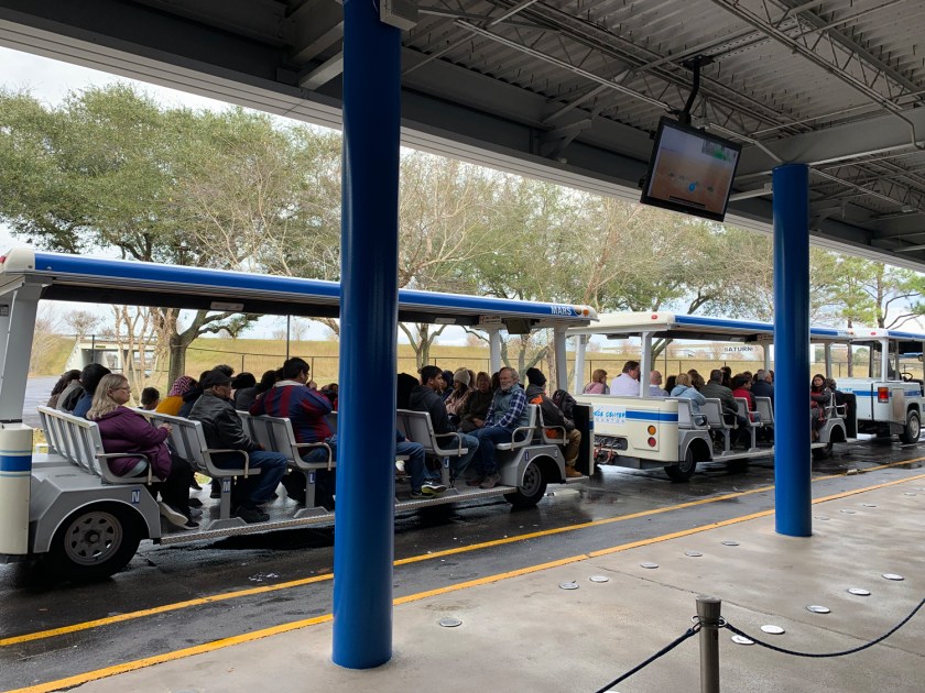 Veículo que faz o passeio