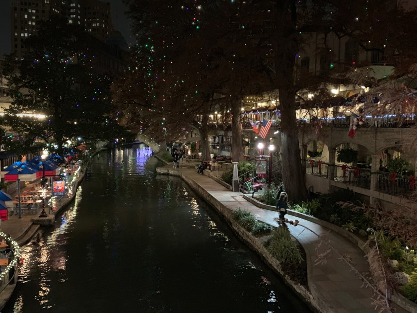 Passeio durante a noite