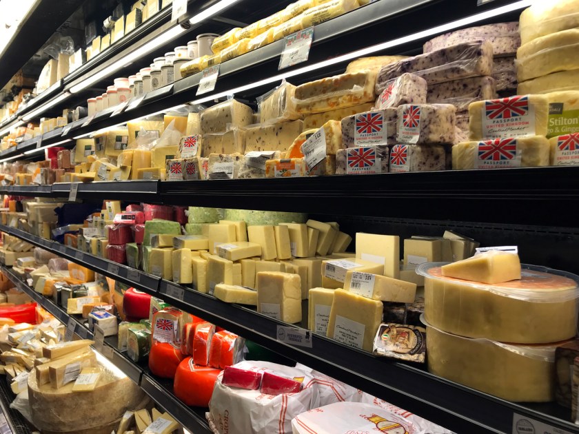 Queijos de todos os tipos