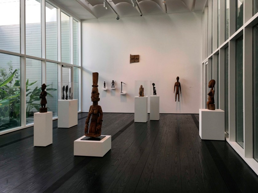 Exposição no prédio principal