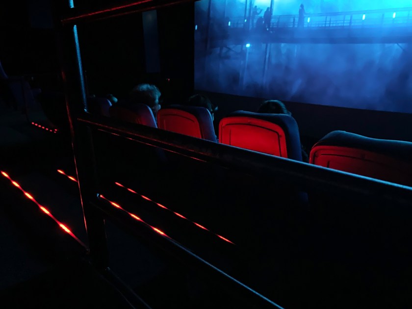 As luzes no corredor atrapalham