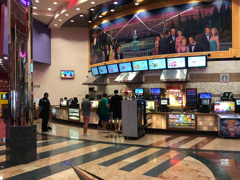 Várias opções de lanches