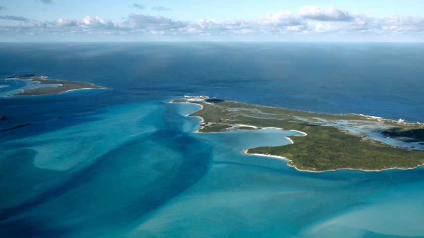 Ilha usada no material promocional