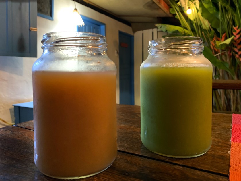 Sucos prensados a frio