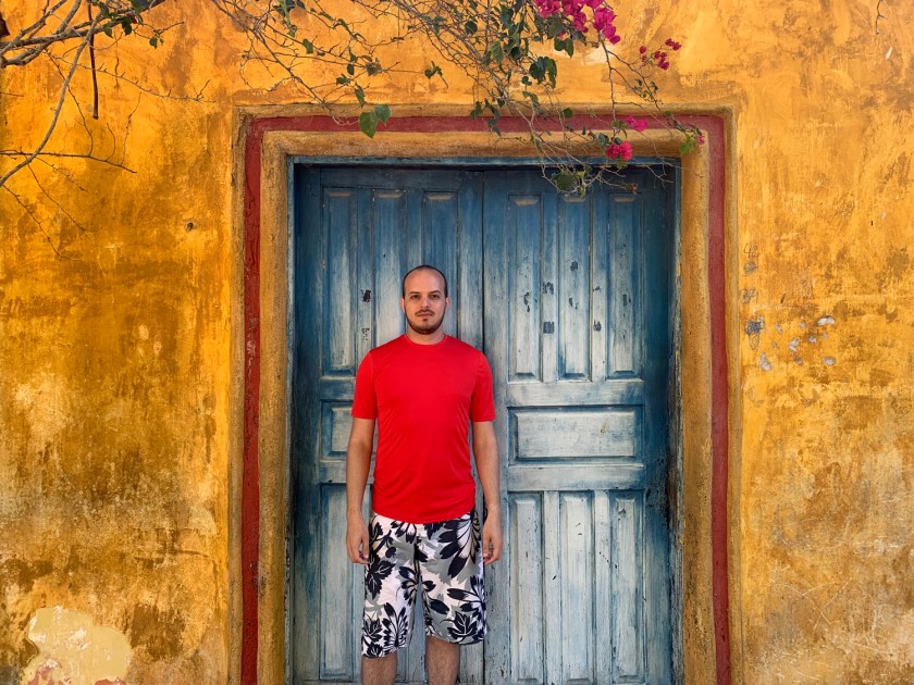 As fachadas das casas são lindas