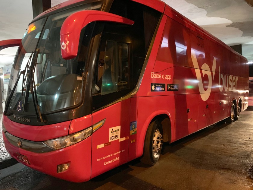 Viagem operada pela empresa Cometinha