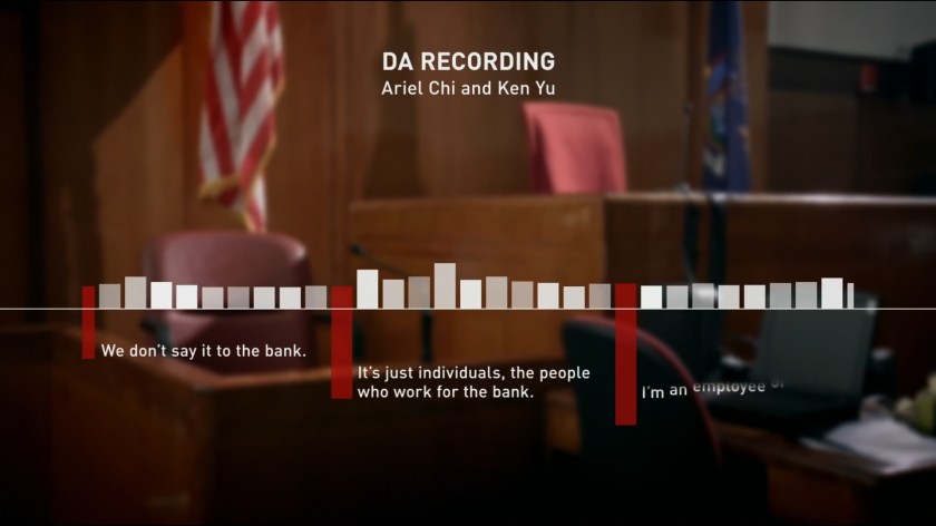 Gravação em áudio de depoimento