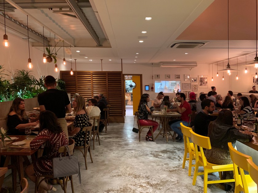 Ambiente interno do restaurante