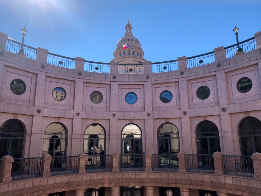 Área aberta da extensão