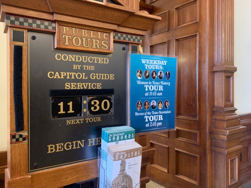 Local e horário das visitas guiadas