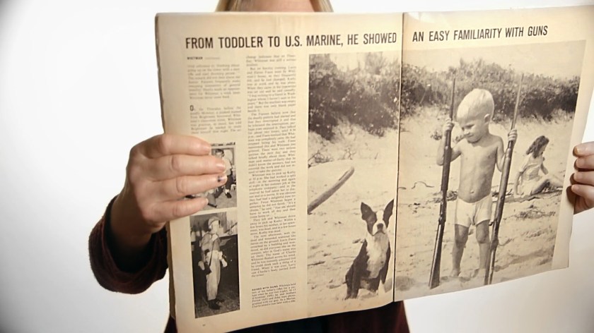 Reportagem da época sobre o atirador