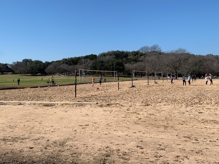 Quadras de vôlei de praia