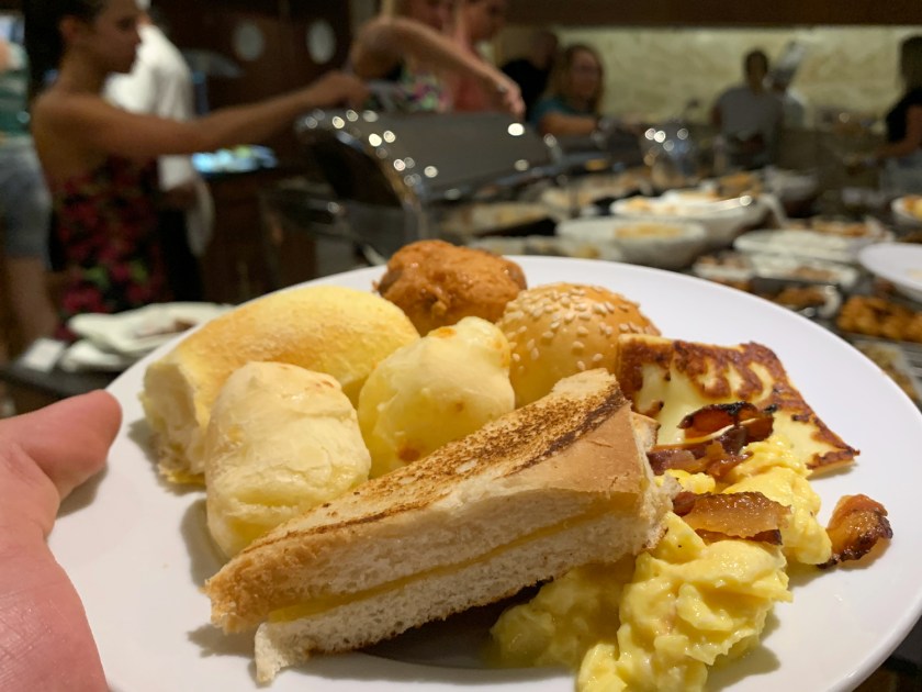 Buffet do café da manhã