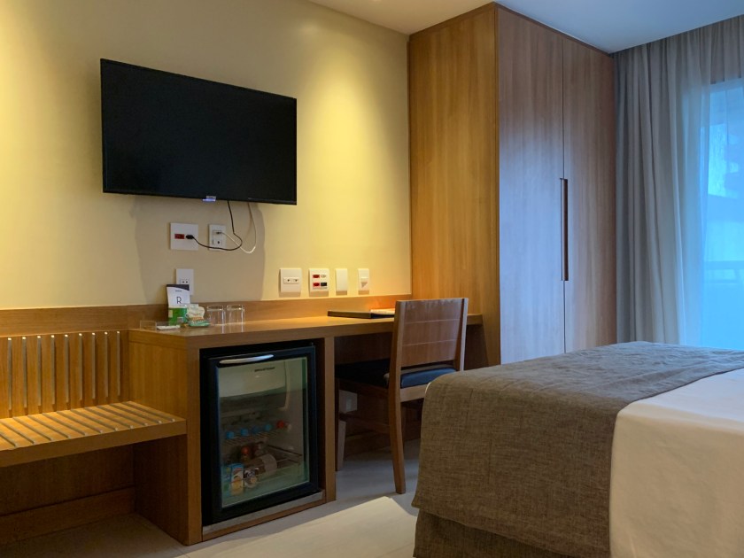 Amenidades no quarto