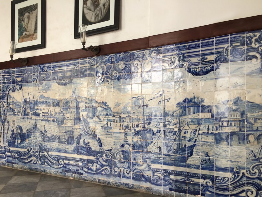 Painéis de azulejos portugueses