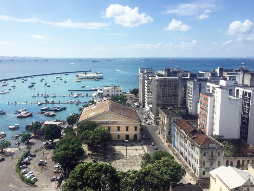 Vista da Praça Tomé de Souza