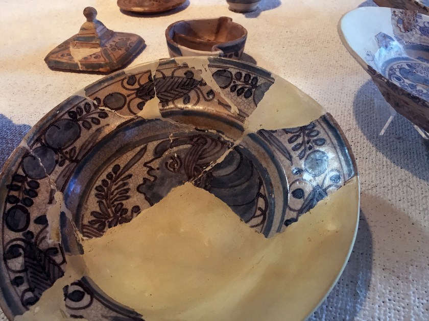 Achados arqueológicos de um naufrágio