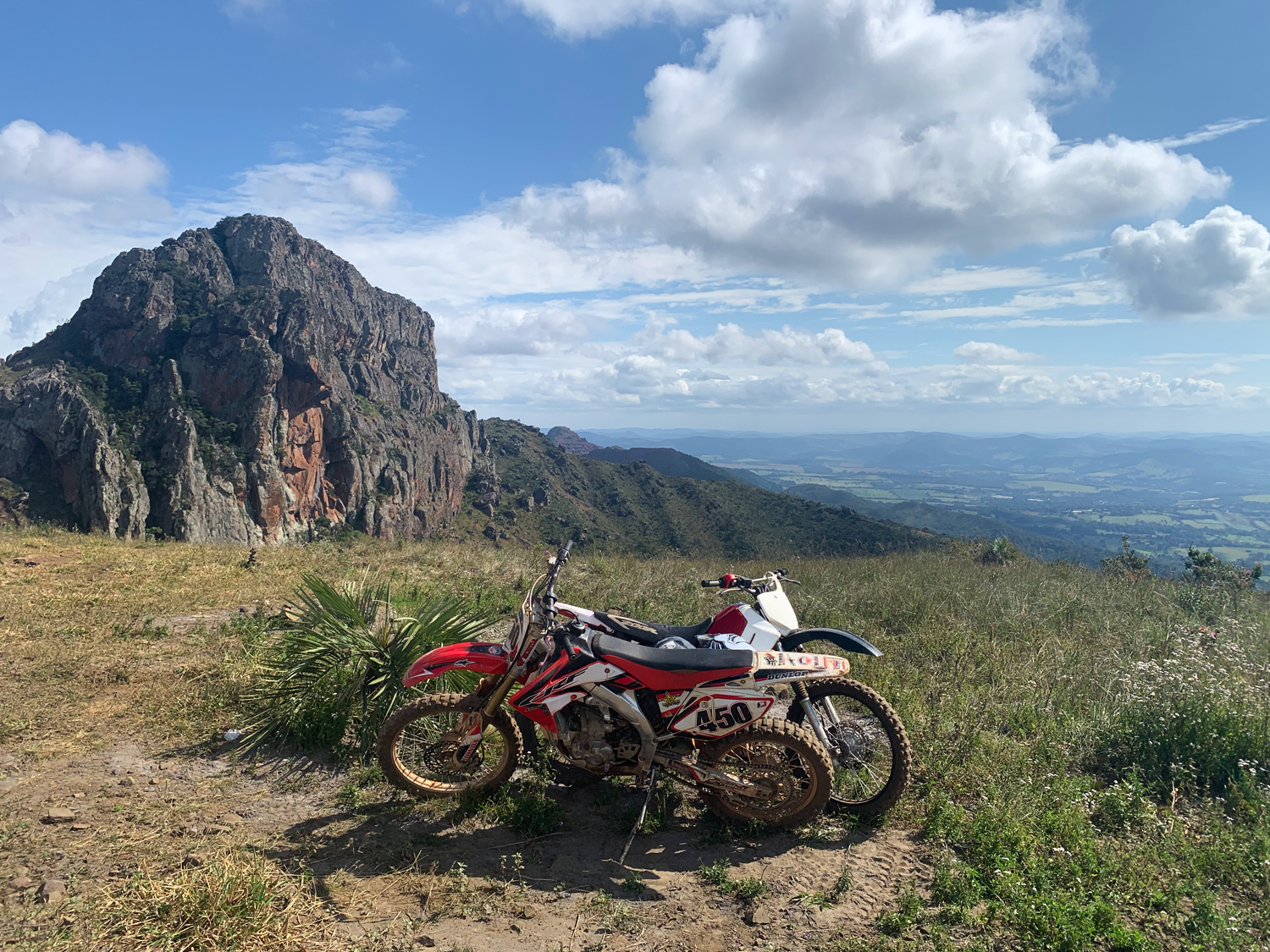 Motocross na montanha