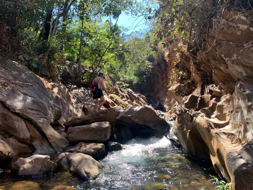 Acesso à Cachoeira da Ostra