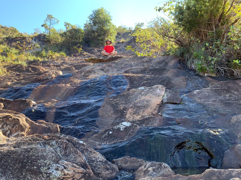 Quedas d'água no paredão
