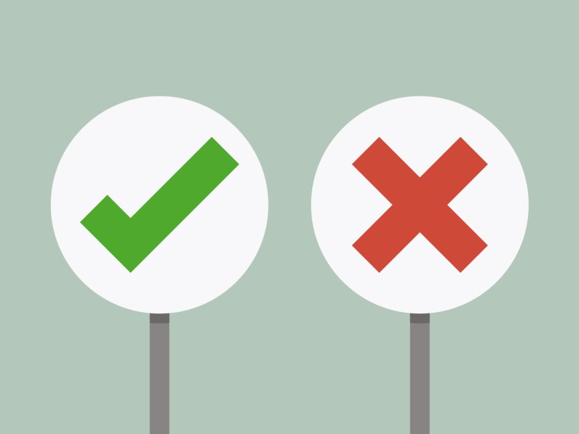 Sinais de positivo e negativo