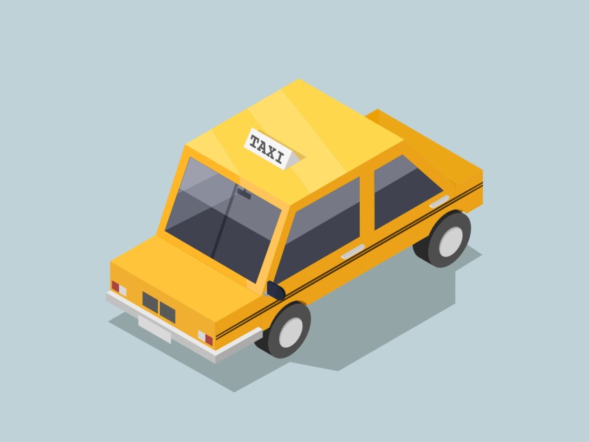 Taxi amarelo