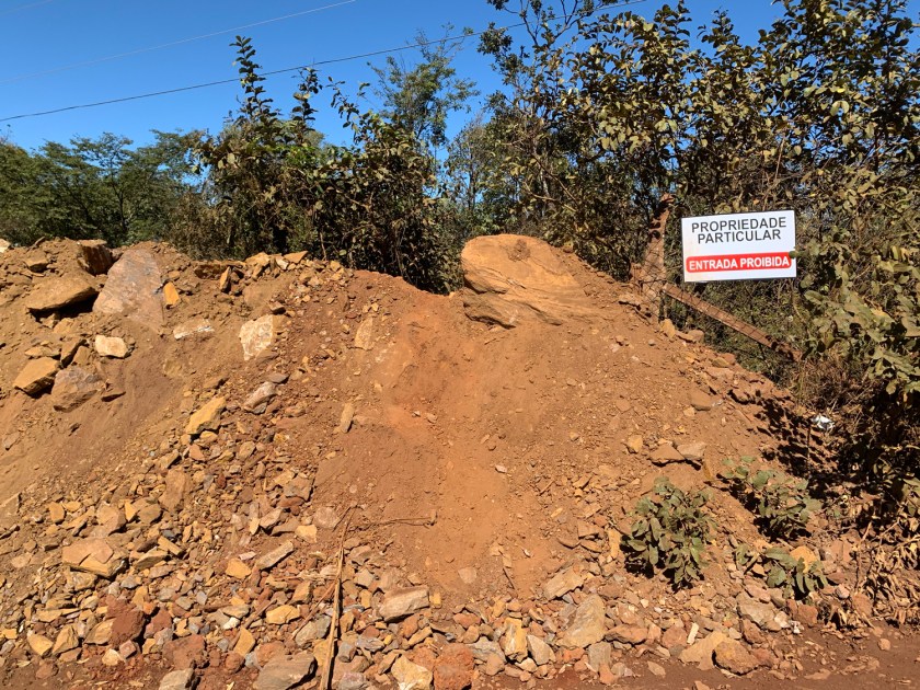 Subir terra para pular a cerca