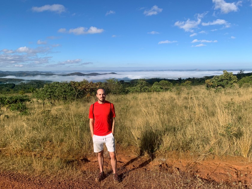 Paisagem no começo da trilha