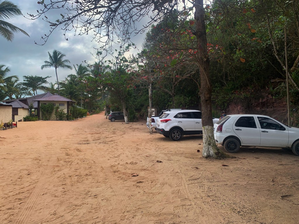 Estacionamento na praia