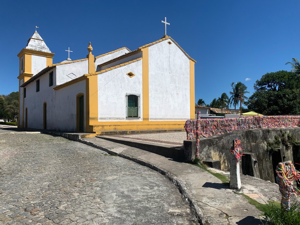 Igreja vista por trás