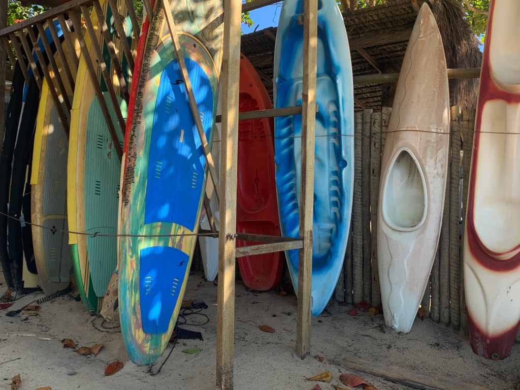 Prática de esportes nas praias do norte
